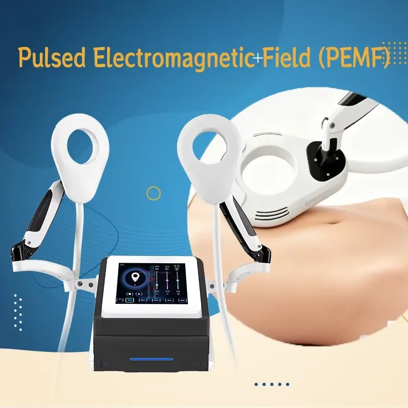 for PEMF Loop Human Animal Pulsed Electromagnetic Field Magnetic Therapy Machine Desktop Body Pain Relief Commercial CE