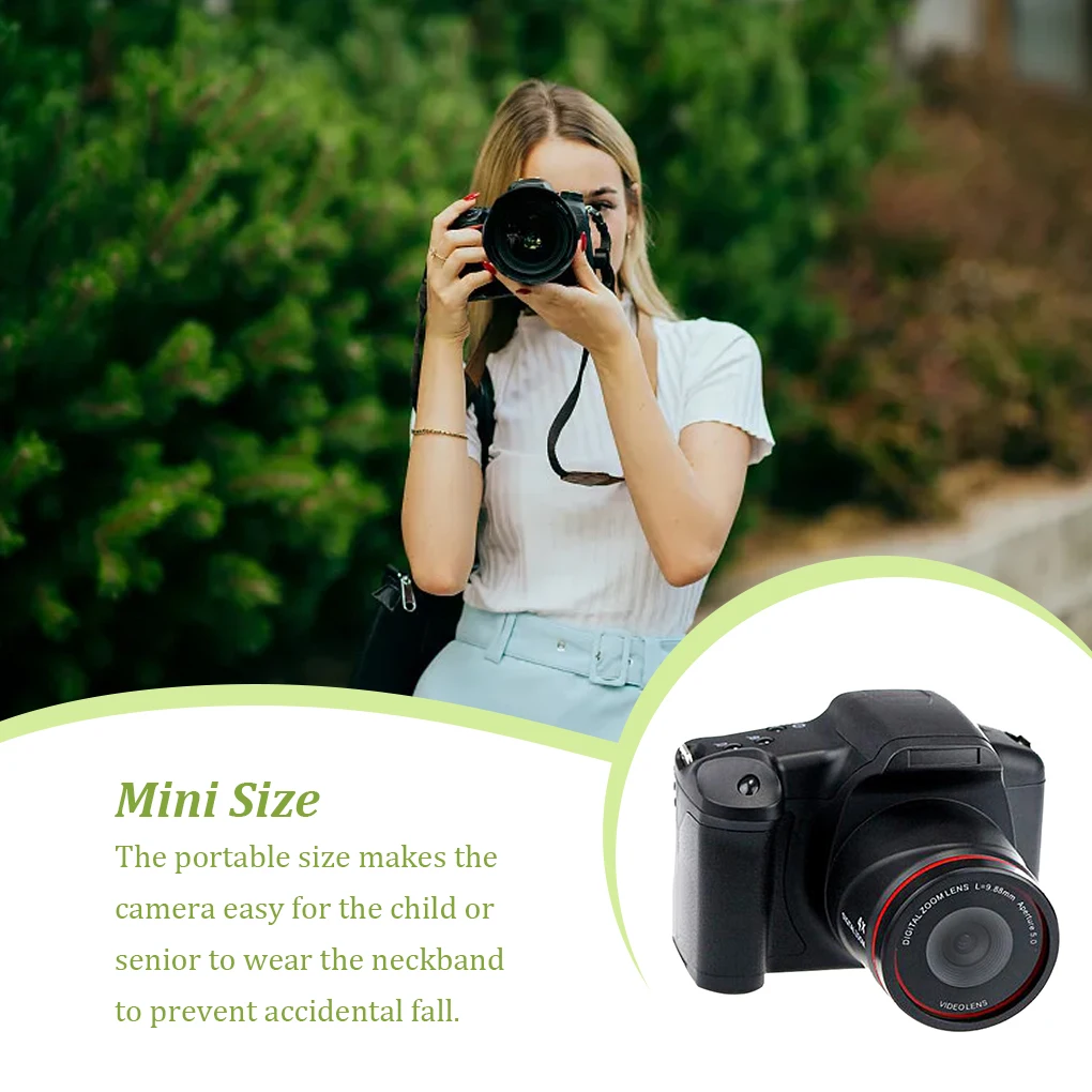 Digital Camera Portable Professional AVI JPEG 2.4-inch Screen Photo Taking Video Recording Travelling Camcorder