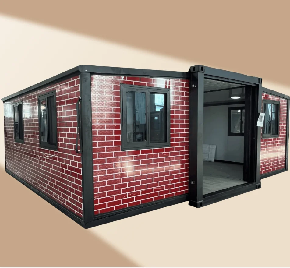 Luxury Modular Steel House Prefabricated Container House 20 Tiny Extendable Prefabricated House