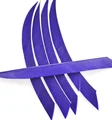 blue purple