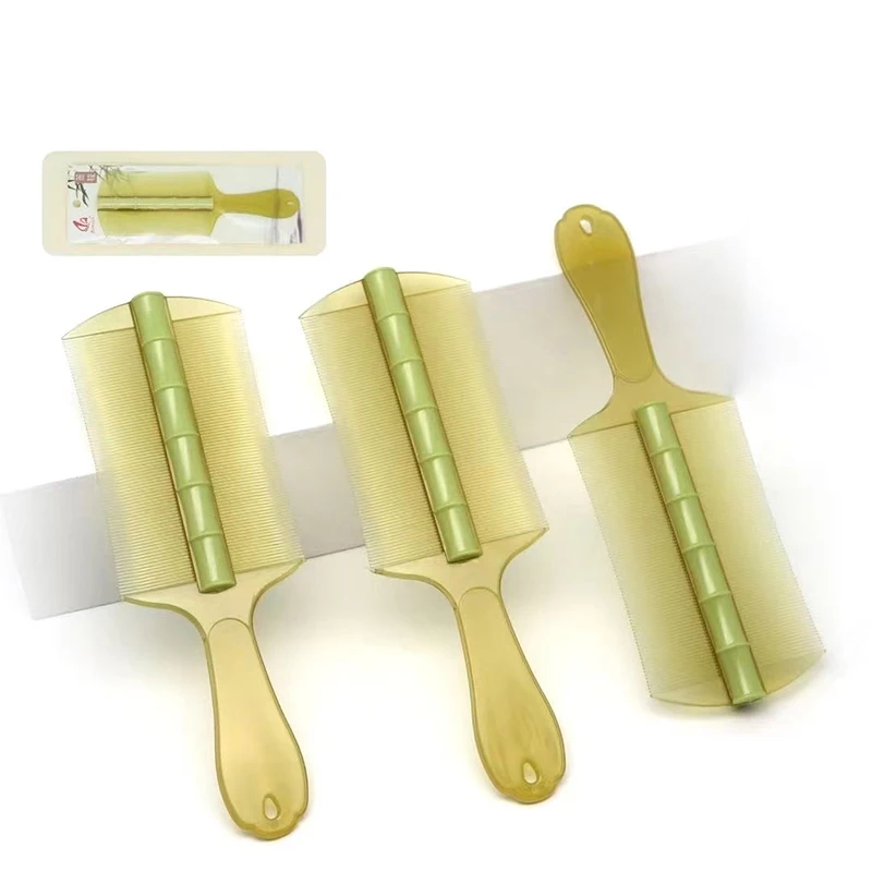 Double Sided Lice Comb Fine Tooth Scalp Massage Comb Professional Flea Removal Grate Ultra-Dense Comb Teeth For Children Pet