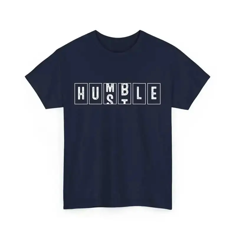 Humble to Hustle Odometer Style T shirt Motivational Quote