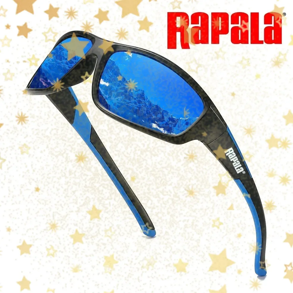 Gafas de sol polarizadas Rapala originales a la moda para hombre, gafas de sol para conducir, gafas de sol para hombre, gafas clásicas para senderismo, gafas UV400, tendencia aa