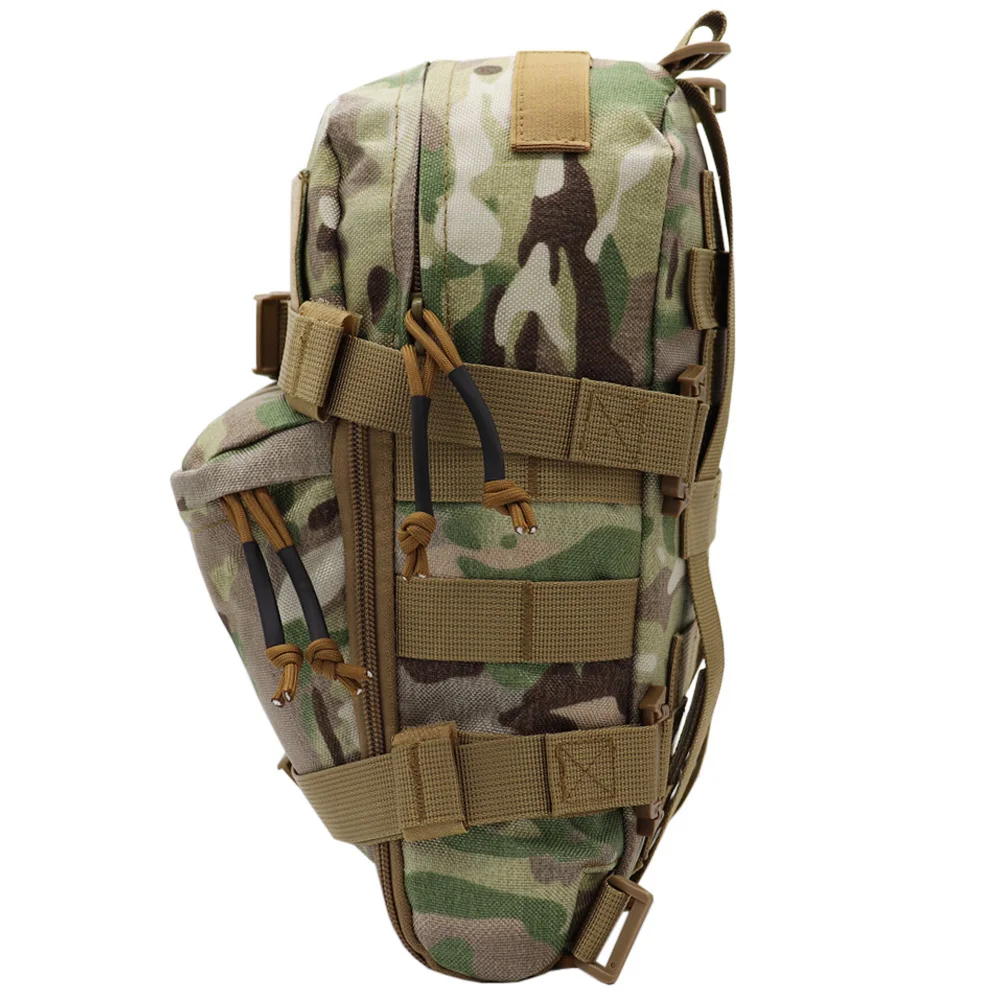 Fwoyonze Tactical Mini Hydration Bag Water Backpack Assault Pack Outdoor Bladder Carrier Molle Pouch For Hunting Airsoft Vest
