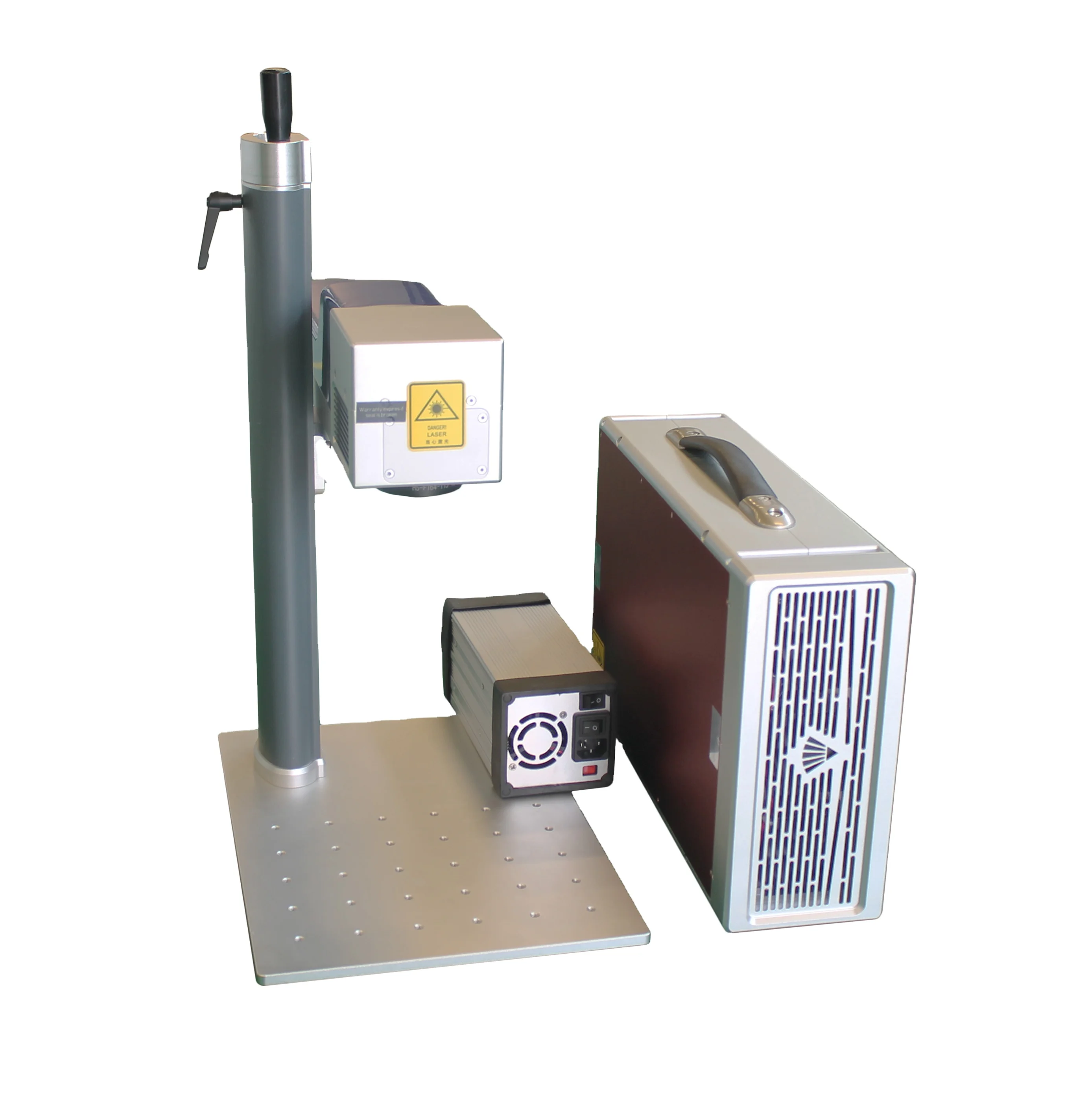 Bylaser 60W Integrated type fiber laser Metal Fiber Laser Marking Machine for sale