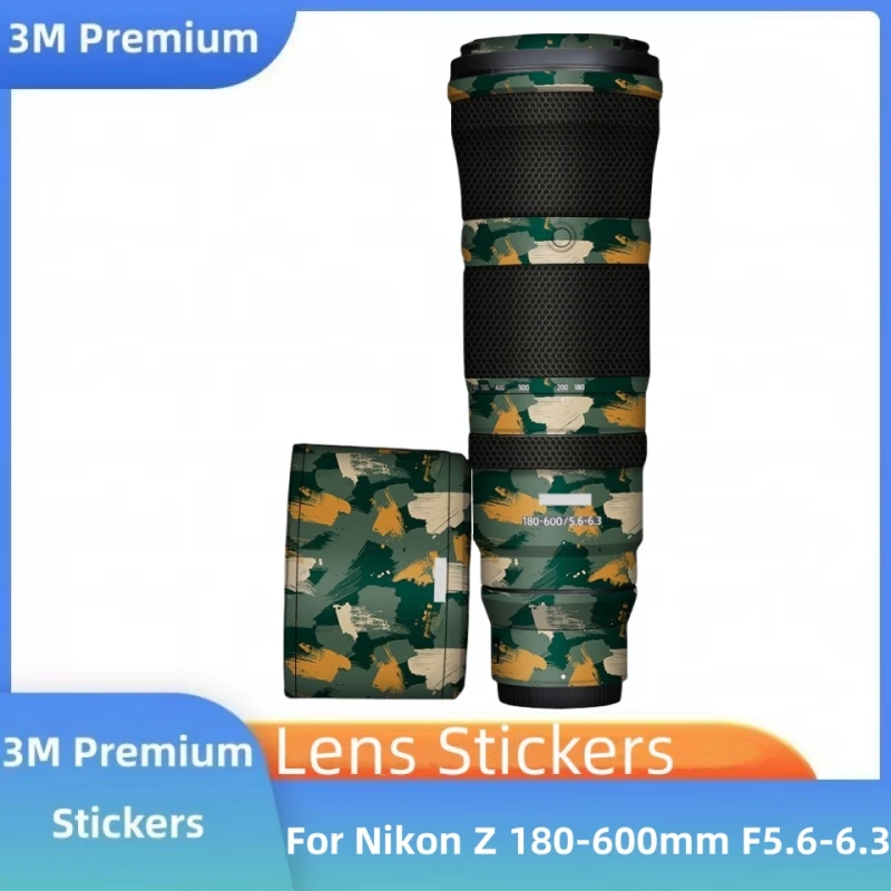 For Nikon Z 180-600mm Decal Skin Camera Lens Sticker Vinyl Wrap Film Coat For NIKKOR Z 180-600 F5.6-6.3 VR Z180-600 Z180-600MM