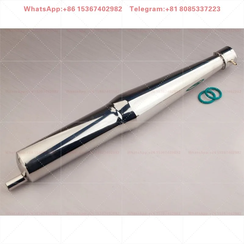 Stainless Steel Water-Cooled Exhaust Pipe Acceleration Resonant Tube Industrial Batch Resonance Exhaust Accessories