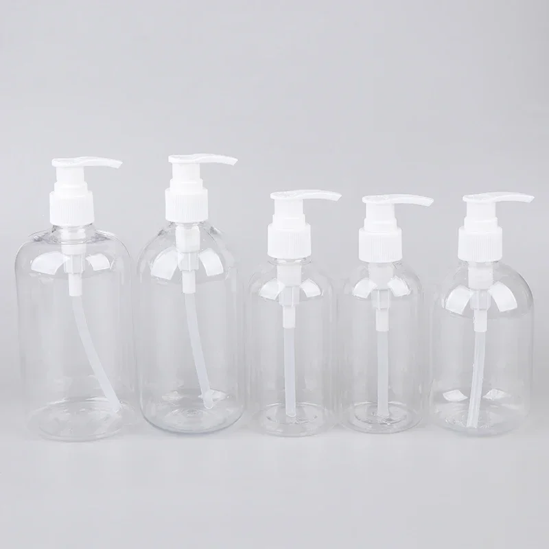 Bouteilles distributrices à pompe vide Portable de 200 à 500ml, cylindre de shampoing, Lotion, conteneurs rechargeables durables pour savon liquide