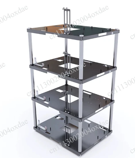 Overlay open chassis ATX main board bracket stacked chassis, studio computer rack