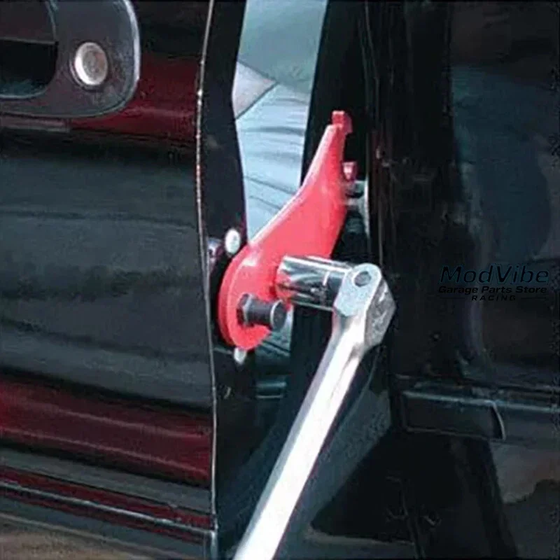 Universial Red Heavy Duty Metal Car Door Calibration Tool for Automotive Truck Drives Repairing Maintenance Aligning Accurately view 6