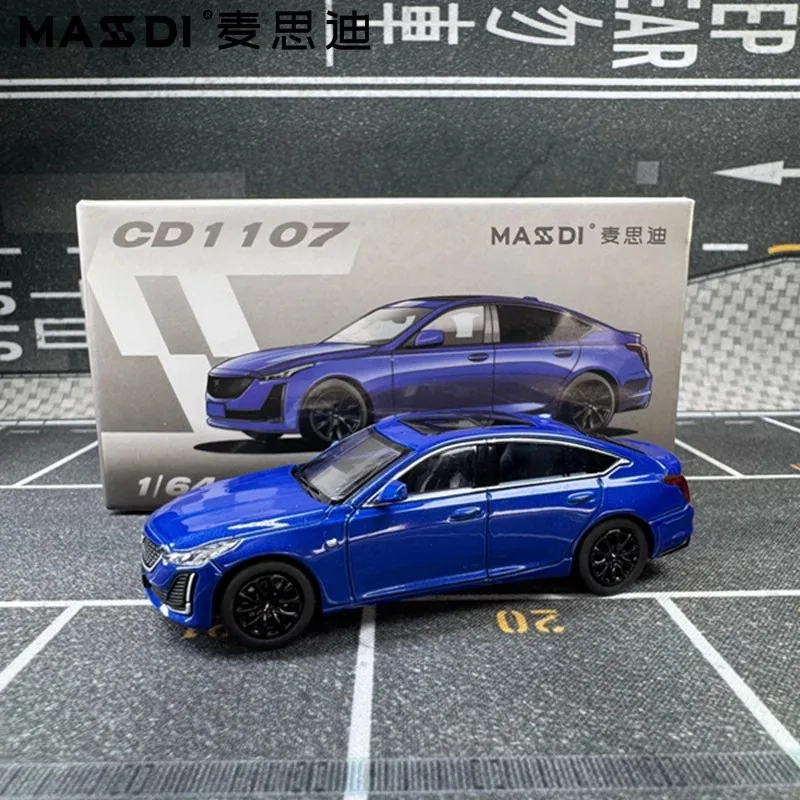 New In Stock Masdi 1:64 Cadillac Ct5 Alloy Miniature Diecast Model
