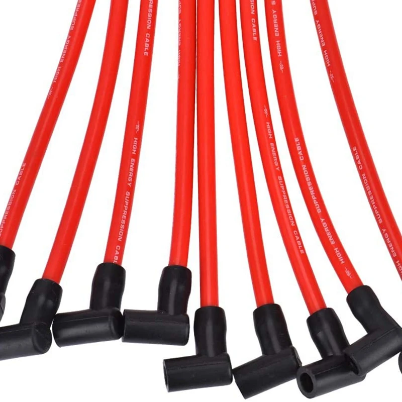 Zestaw przewodów zapłonowych Reliable-8.5/10.5 MM, SP10-390-1010, wysokowydajne przewody zapłonowe do AM General Isuzu HEI SBC BBC 35