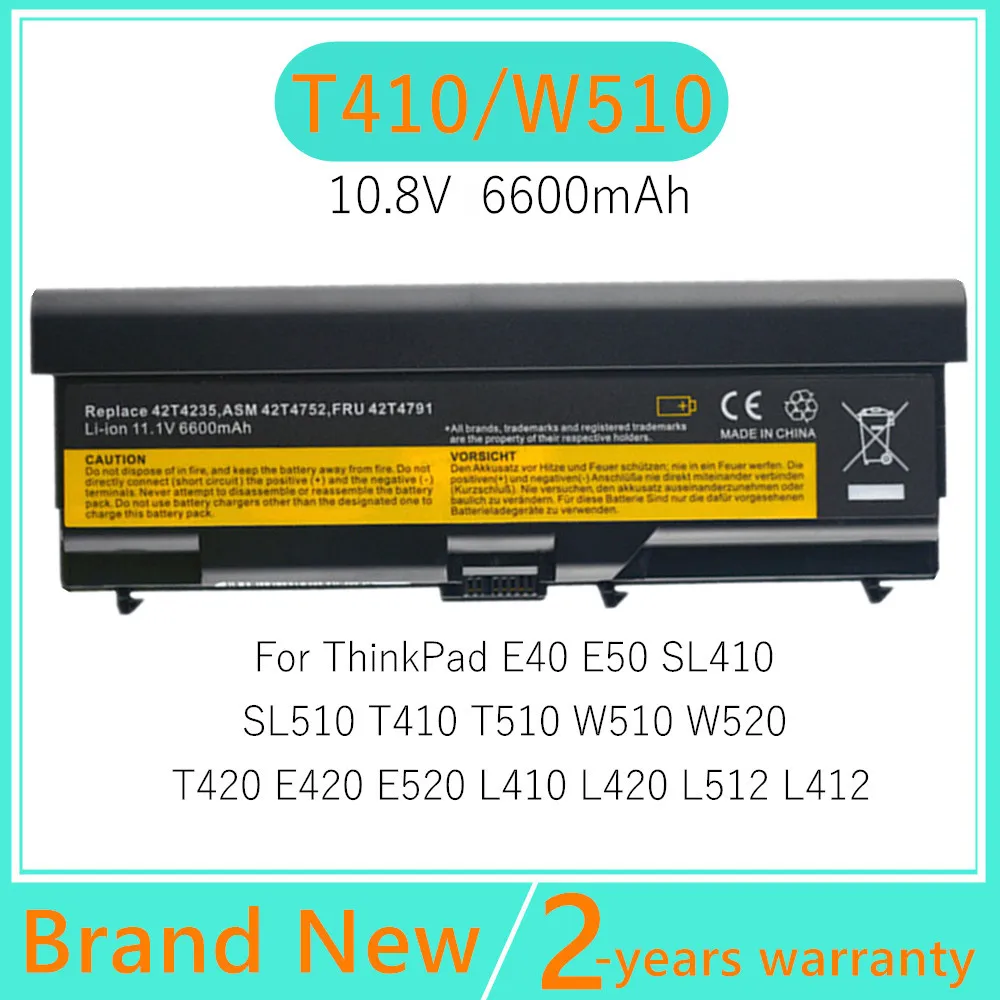 New 9cells Laptop Battery For Lenovo ThinkPad Edge T420 T510 T510i T520 T520i W510 W520 WHOLESALE