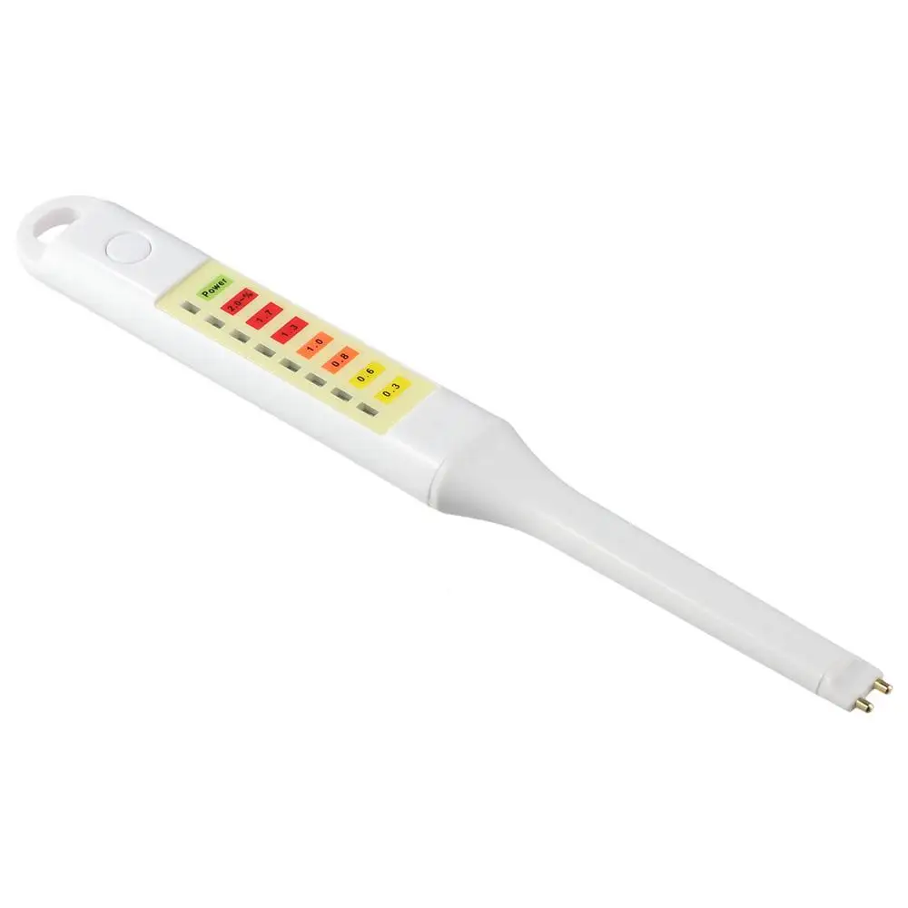 ABS, Copper LED Salinity Meter Portable White Soup Saltwater Hydrometer Electronic Food Salinity Tester Home Kitchen