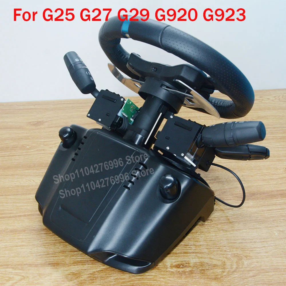 Racing Simulator Steering Wheel Turn Signal Wiper Automatic Rebound Off Cruise Ignition Switch For Logitech G25 G29 G27 G920