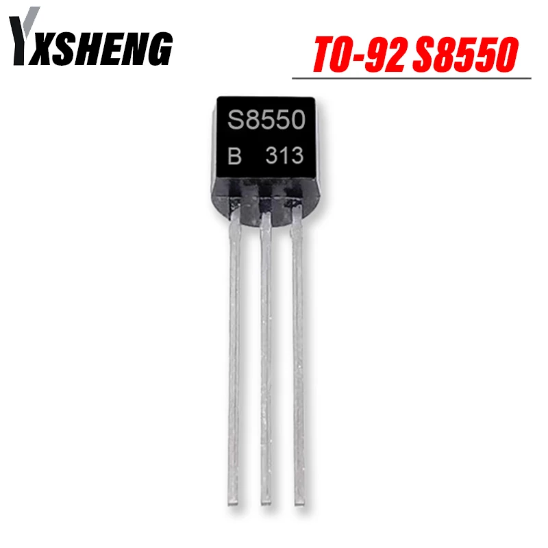 100PCS/LOT 50Pairs (SS8050+50PCS SS8550)-(S8050+S8550)TO-92 Triode Transistor Chipset