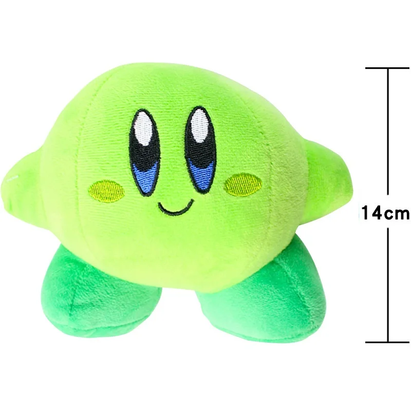 14cm Anime Plushie Stuffed Toys Kirby Plush Toy for girls Christmas Gift Kawaii Plushes Cute Doll Brinquedos briquedos infantil