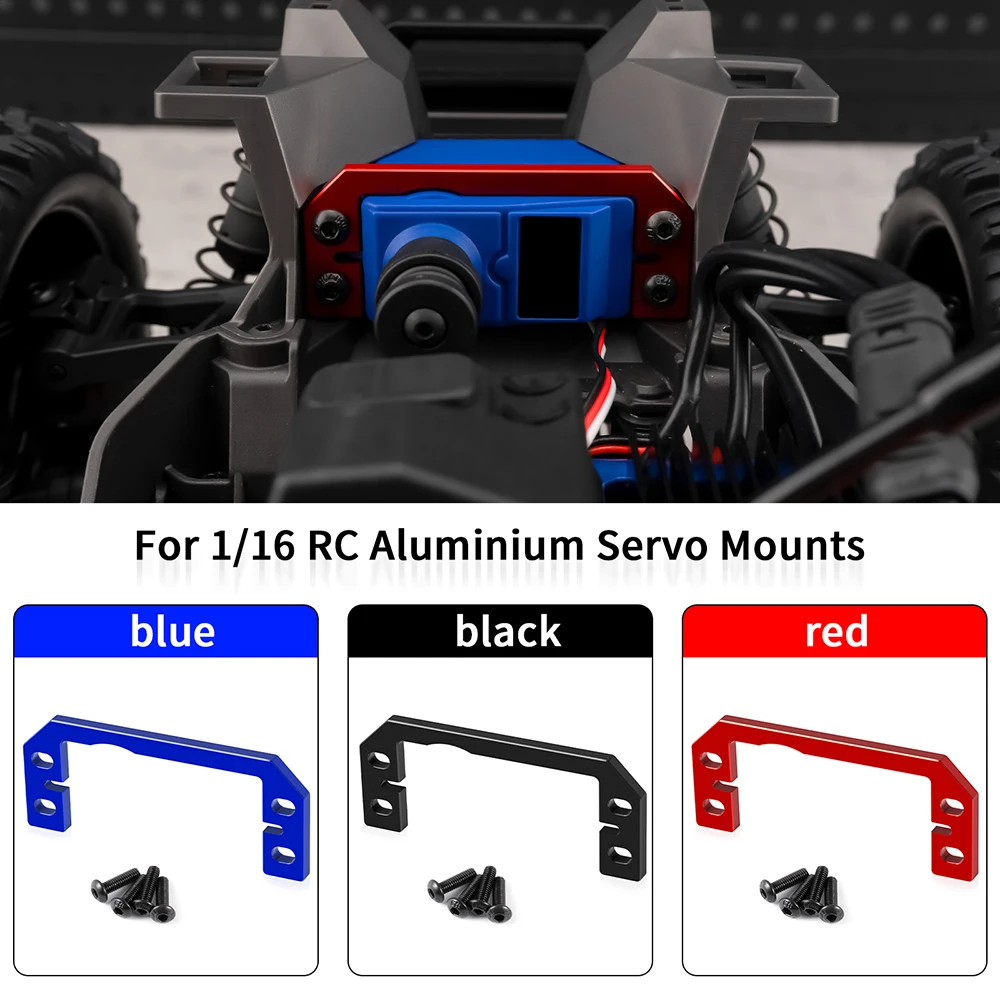 TRINOOD Alu سبيكة عرافة محول حامل البطارية سيرفو جبل ESC تصاعد لوحة الهيكل درع ل 1/16 Mini Maxx ترقية أجزاء #3