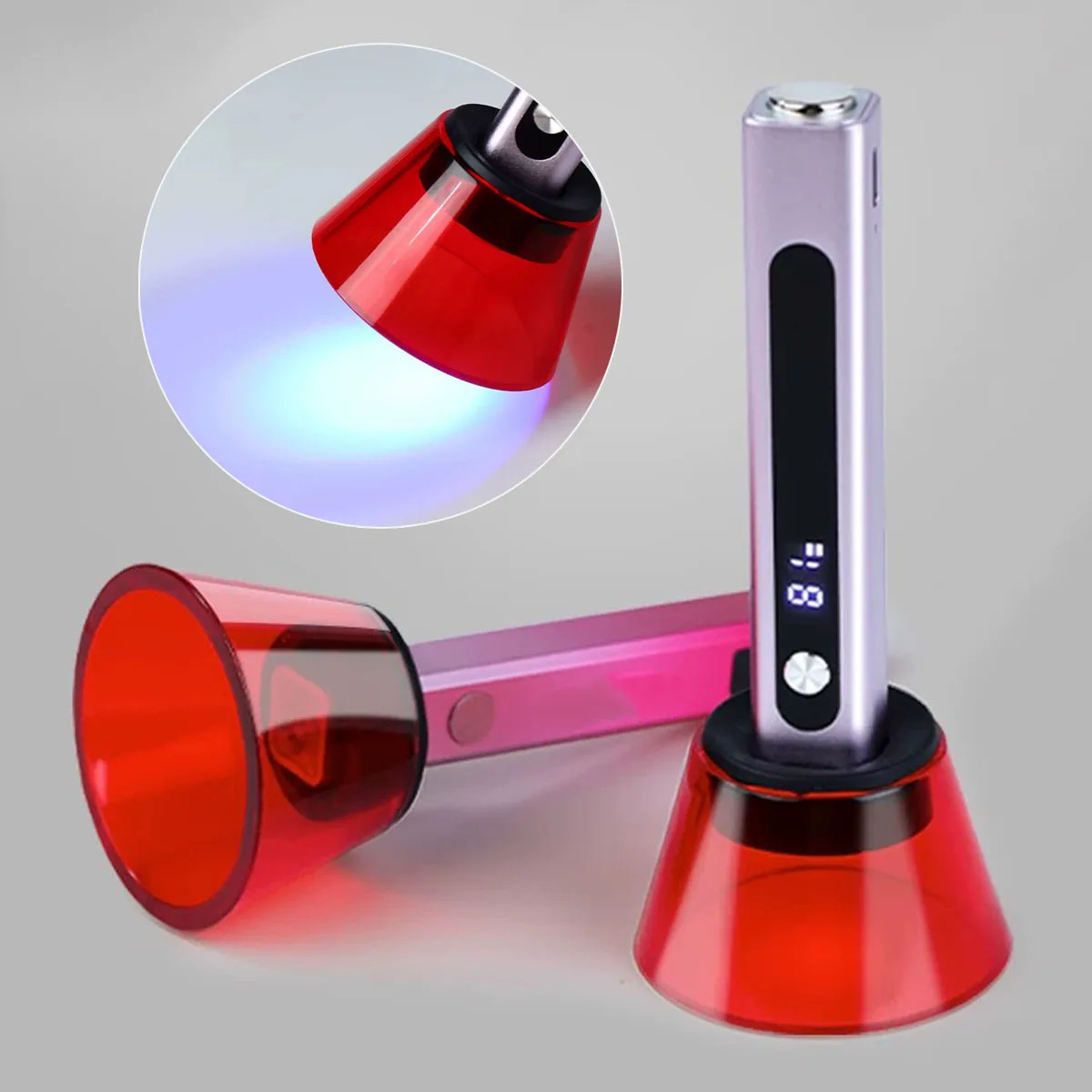 

Thickened Nail Lamp Shield Cover Anti Blue Light Eye Protection Prevents Glare & Hand Darkening for Handheld UV Gel Lamp