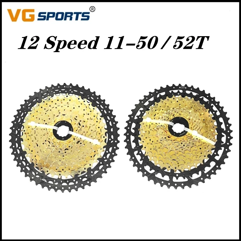 

VG Sports MTB Bike Sprocket Cassette 12 Speed Velocidade 11-50T/11-52T Bicycle Cassette 12V Freewheel MTB Bike For SHIMANO SRAM