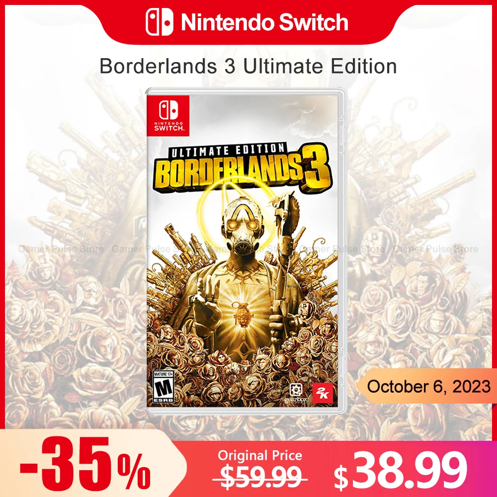 

Borderlands 3 Ultimate Edition Nintendo Switch Game Deals 100% Original Official Physical Game Card RPG Genre for Switch Console