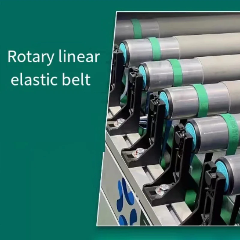 5PC Industrial Elastic Belt Rotary Production Line Drum Belt Green Rubber Conveyor Belt Blue Flat Belt Can Be Customized