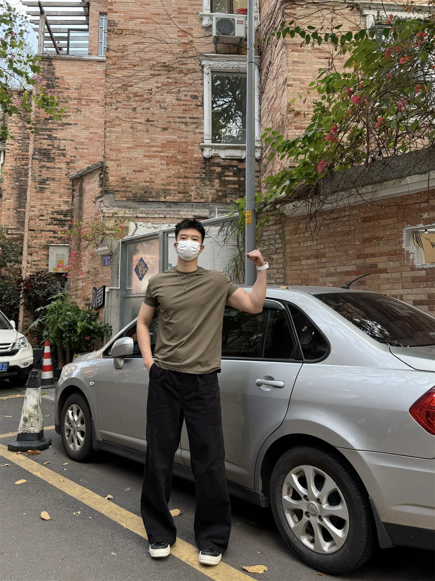 Fool American Pure Color T-irt Sorona Technology Fabric Fitn Sport Breathable Qui Dry Elastic round Ne ort Sve