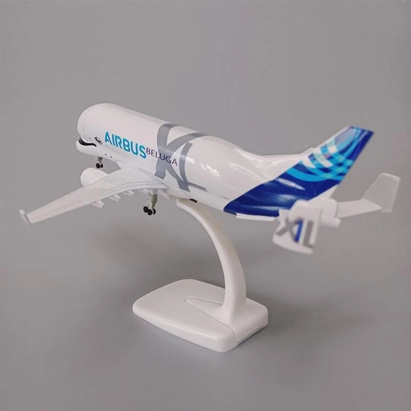 20 سنتيمتر طائرات النقل الكبيرة الديكور سبيكة ايرباص بيلوغا A300-600ST طائرة نموذج مصغر يموت الصب تحصيل الهدايا