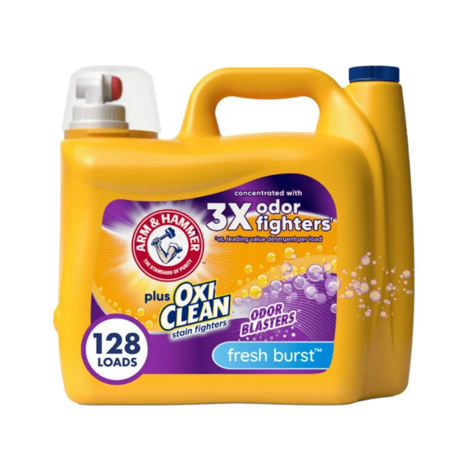 

ARM HAMMER Plus OxiClean Odor Blasters Fresh Burst 128 Loads Liquid Laundry Detergent