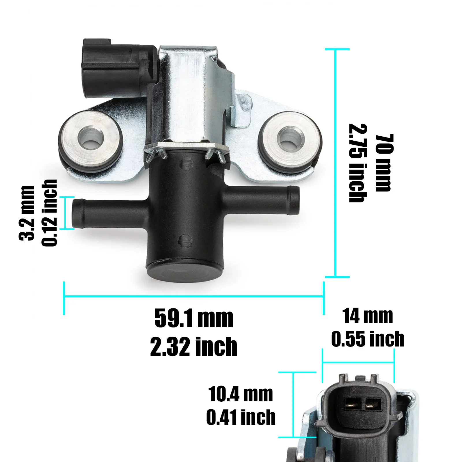 911-509 14930JA10A 14930JA10D New Vapor Canister Purge Valve For Infiniti QX60 JX35 For Nissan Altima Pathfinder Rogue Sentra