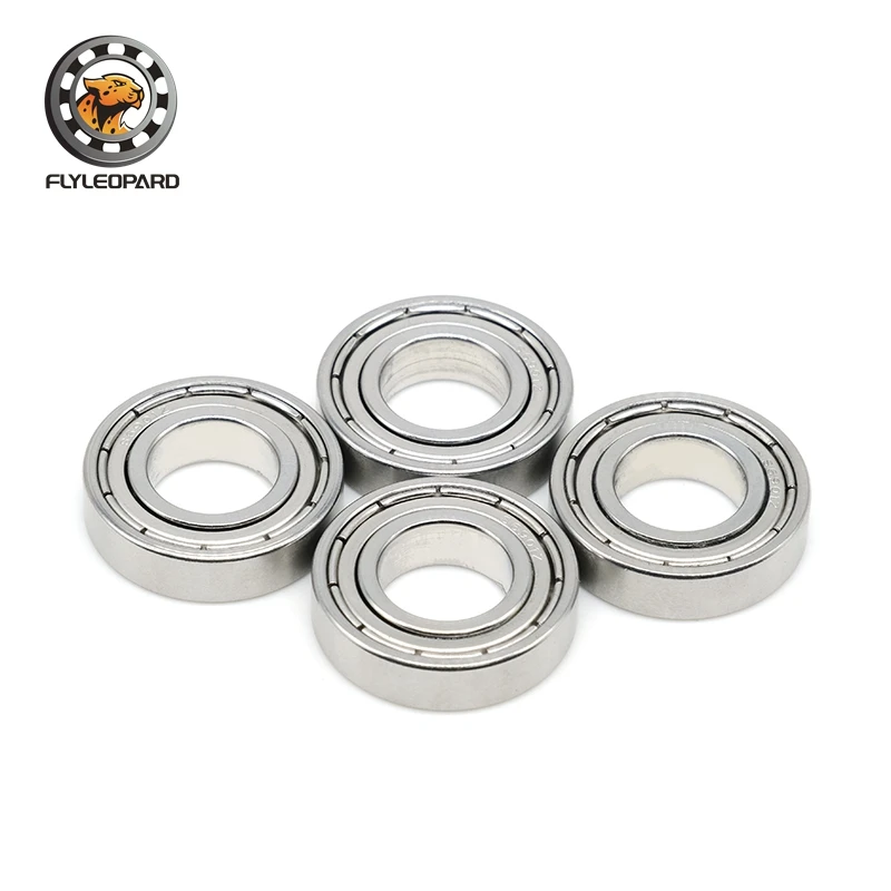 

2pcs/lot 16100zz Deep Groove Ball Bearing 16100 10*28*8mm Bearing Steel Material Two-sided Metal Cover