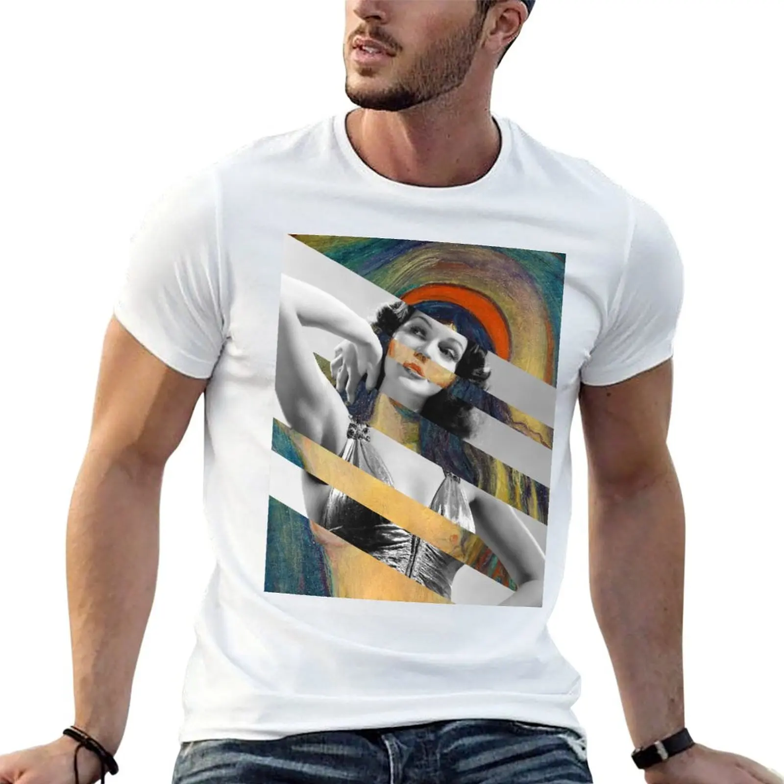 Edvard Munch Madonna and Rita H. T-Shirt Running Performance Short Sleeve Tee