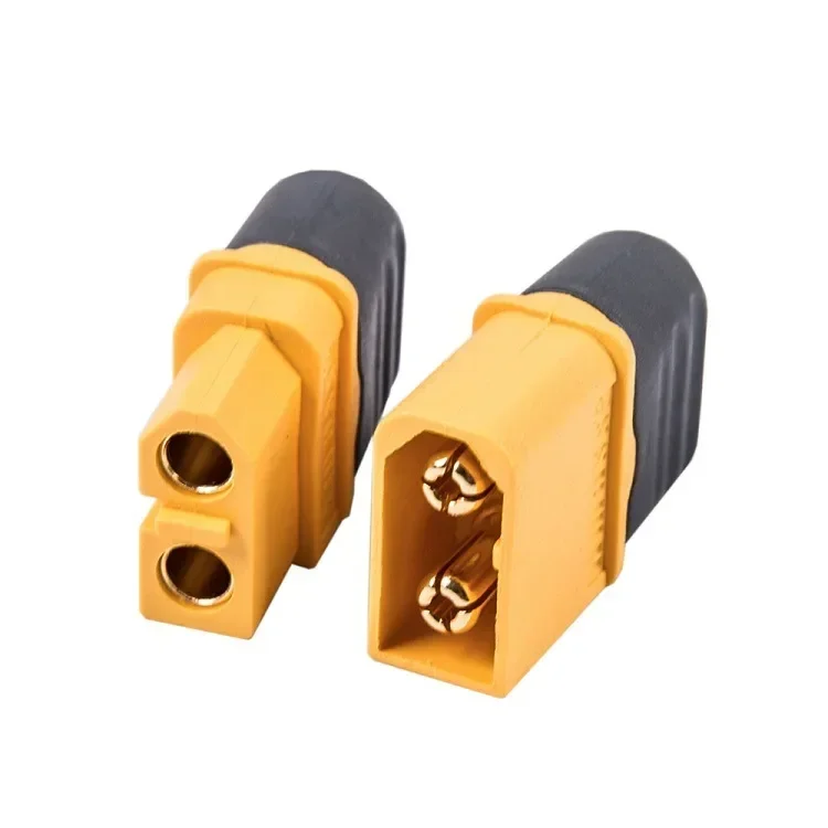 AMASS XT60 XT60H Connector 10 Pairs with Protective Sheath Male Female Power Plug for RC Lipo Battery Airplane Car