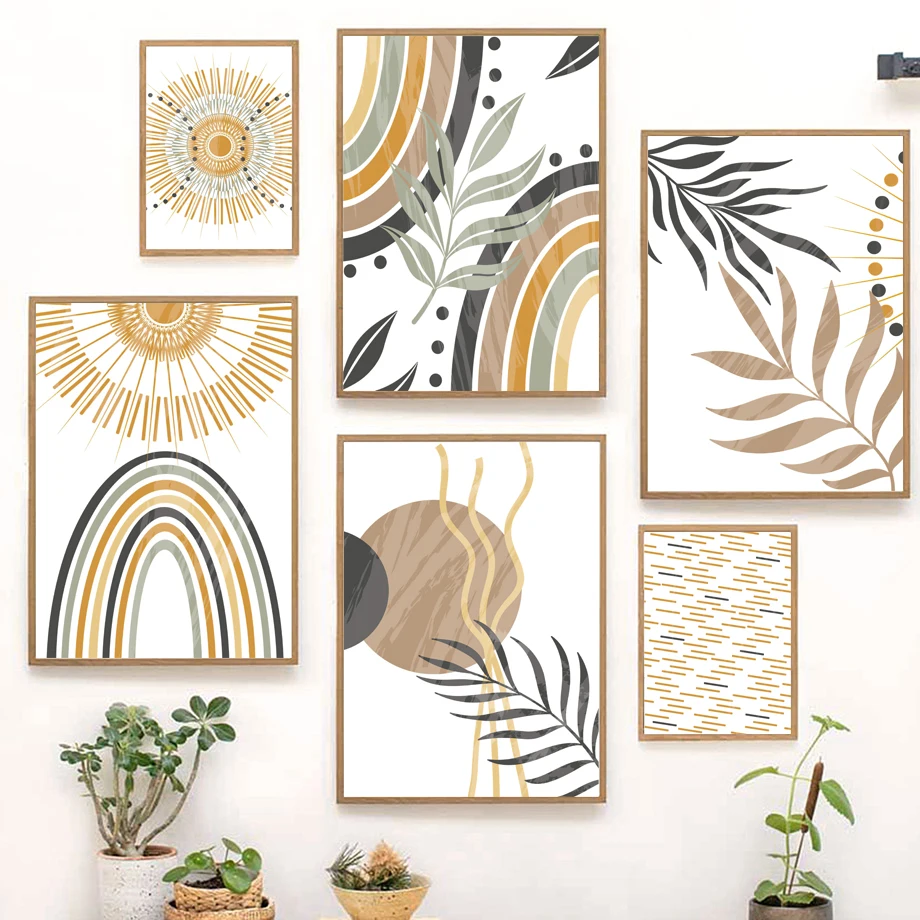 Abstract Boho Sun R…