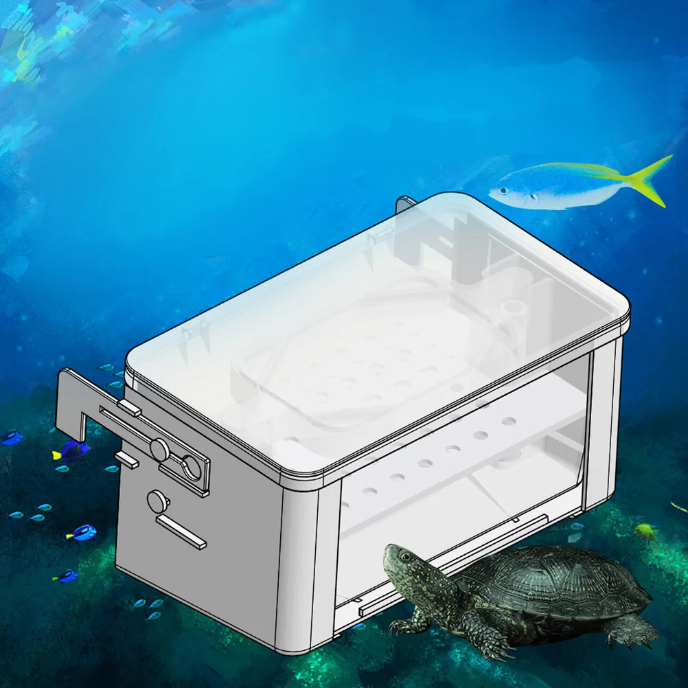 

Three-in-One Fish Tank Filter Box Multi-Layer Filtration System Aquarium Accessories Easy Installation Gift Fish Tank Filter