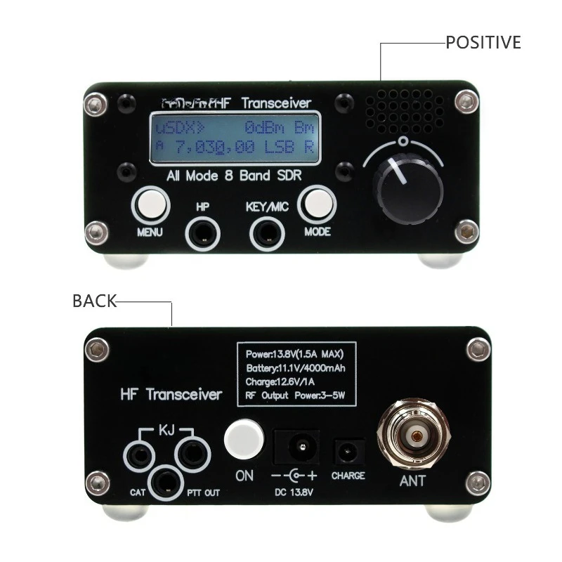 Modo completo do sdr de 8 bandas Usdx + plus v2