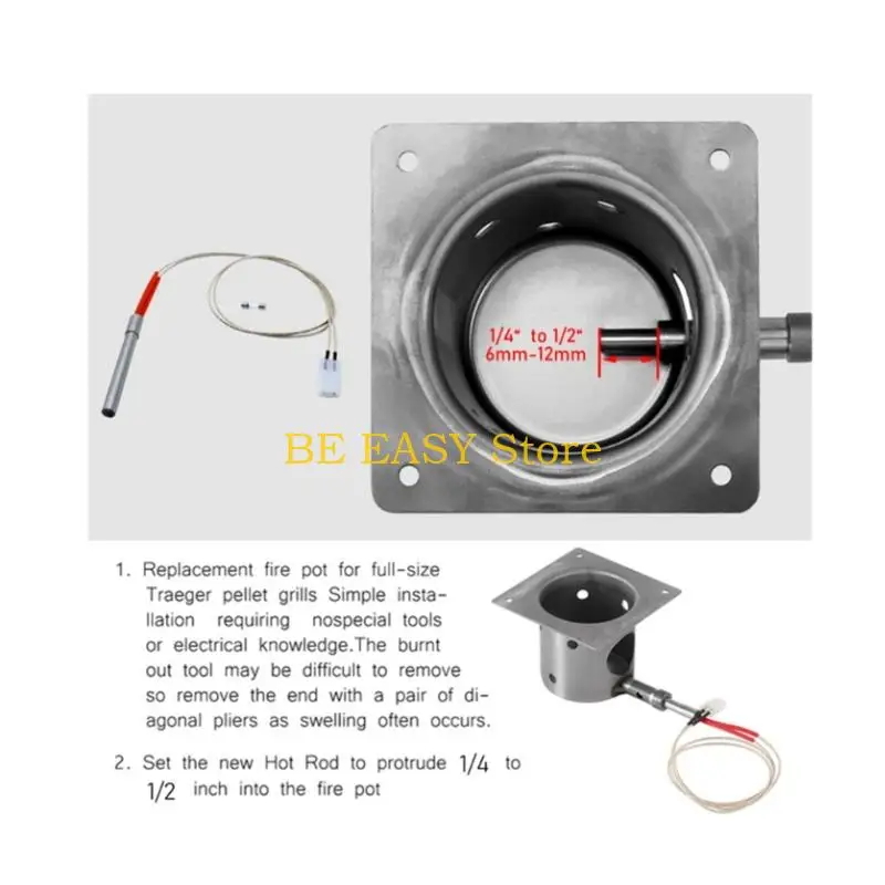 E28F To Put Together Bowl And Heating Part Group produced For Reliable Pellet Cooking Equipment Maintenance