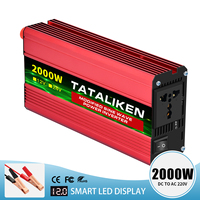 Modified Sine Wave Inverter 3000W 4000W power inverter Car home with LED display