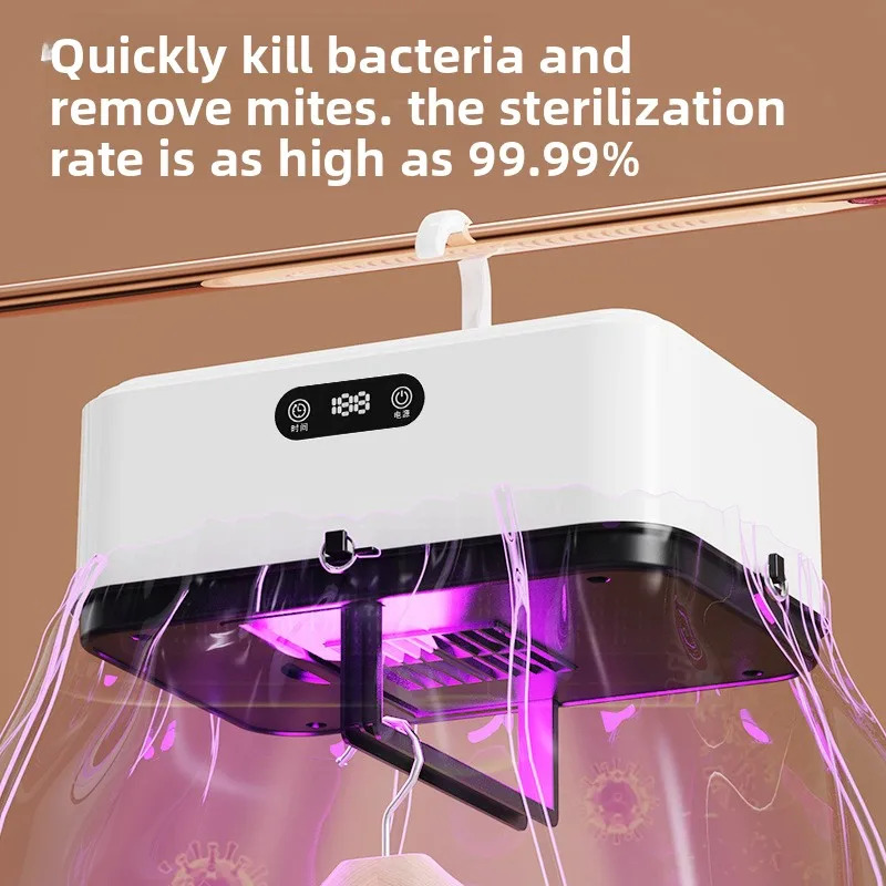 HUIBAOGE New model of clothes dryer for home use, foldable clothes dryer, portable multifunctional small travel dryer