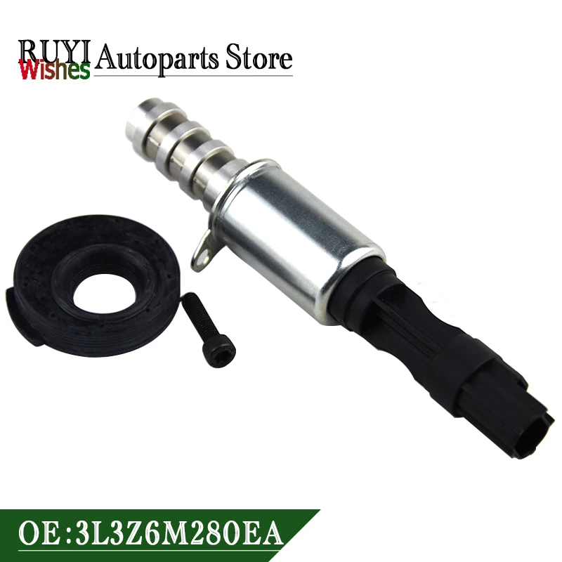 3L3Z6M280EA New Engine Variable Timing Solenoid 8L3Z6M280A 8L3Z6M280B for Ford F150 F250 F350 Expedition Explorer 4.6L 5.4L V8