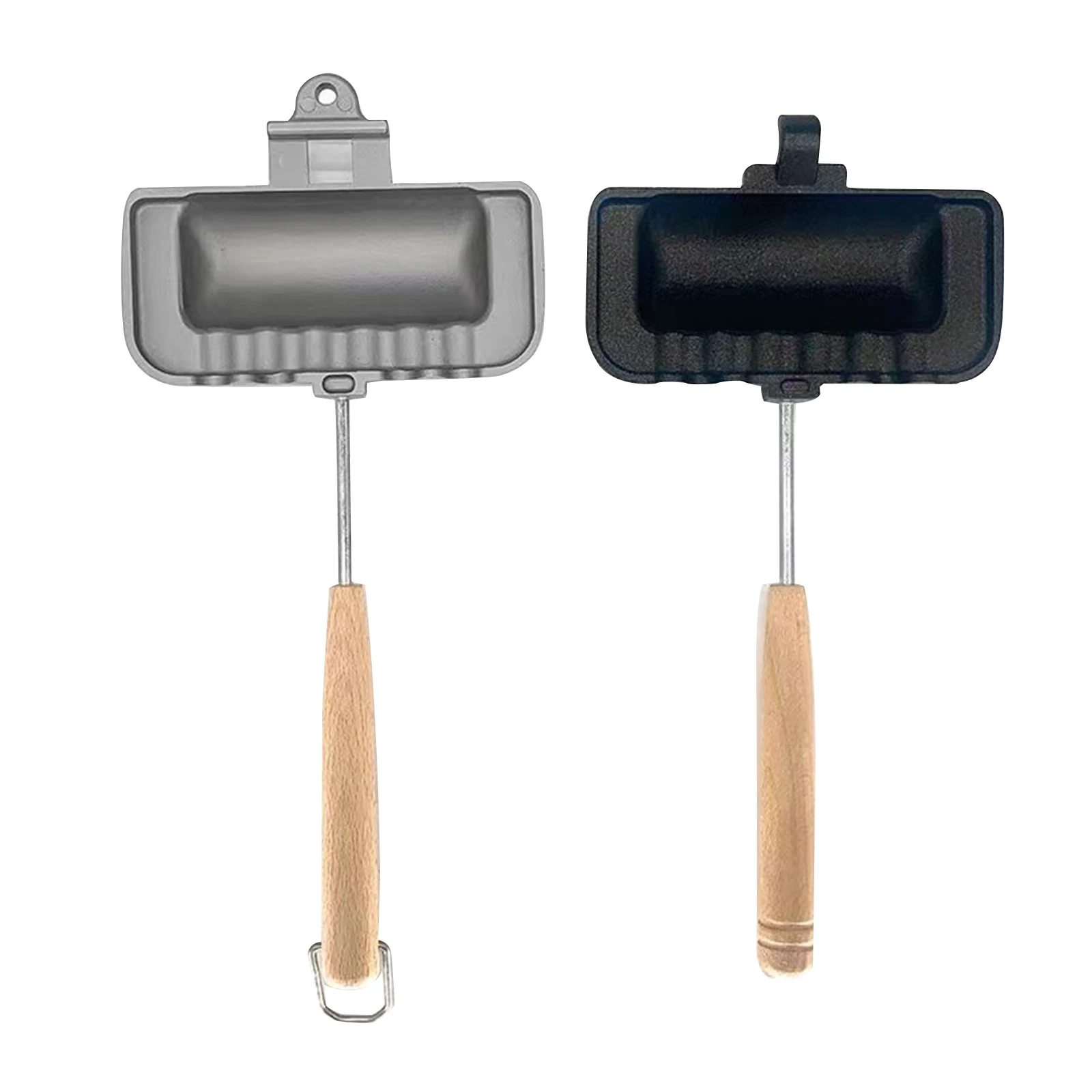 

Двусторонние формы для выпечки сэндвичей, легко моющиеся, для хлеба и блинов, устойчивые к высоким температурам, подходят для газовых плит, кухонные принадлежности