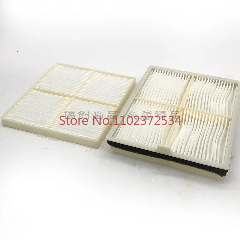 Excavator 130/200/210/240/360-A6 Excavator air conditioning filter element internal and external filter screen accessories