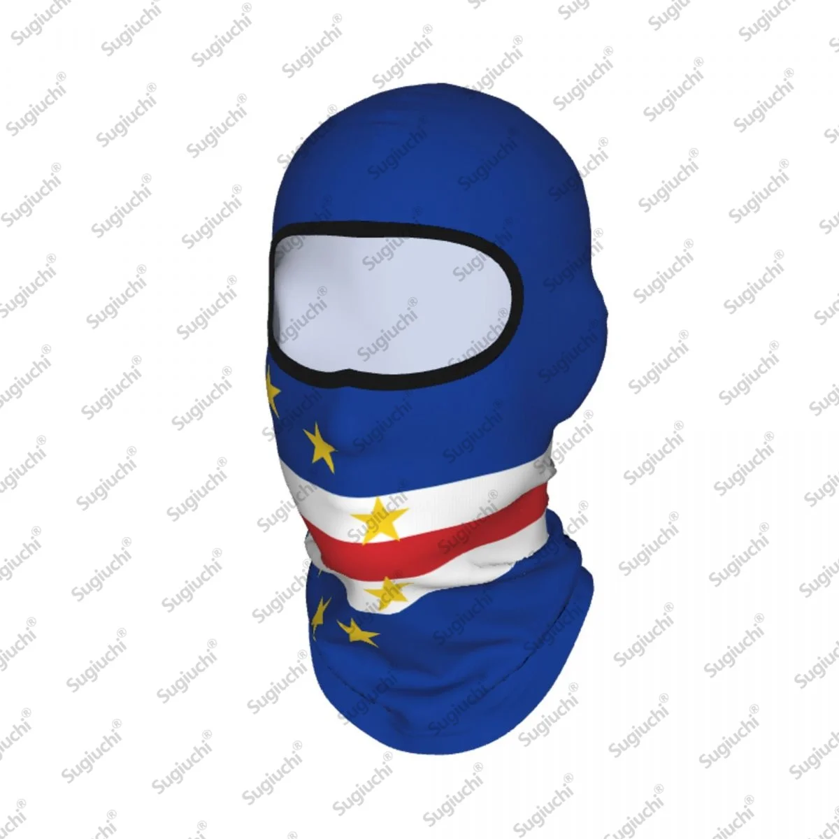 Cape Verde Radfahrer-Sturmhaube, Vollgesichts-Skimaske, Sonnenschutzschal, winddicht, atmungsaktiv, UV-Schutz, Motorradhelm-Innenfutter