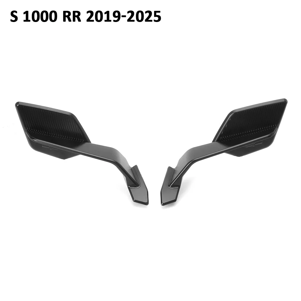 2019-2025 Für BMW S1000RR S1000 RR Stealth Winglets Seitenspiegel Motorrad-Rückspiegel mit Windabweiser S 1000 RR 1000RR