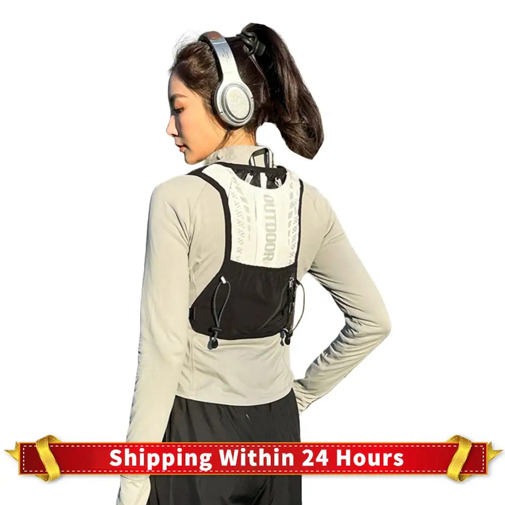 

Hydration Running Vest Breathable Water Bladder Daypack Reflective Outdoors Hydration Pack for Hiking Trail Running