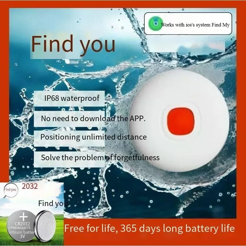 

Waterproof Gps Tracker Anti-Loss Finder for Children Elderly Pets Global Positioning Device Compatible For Apple Find My App