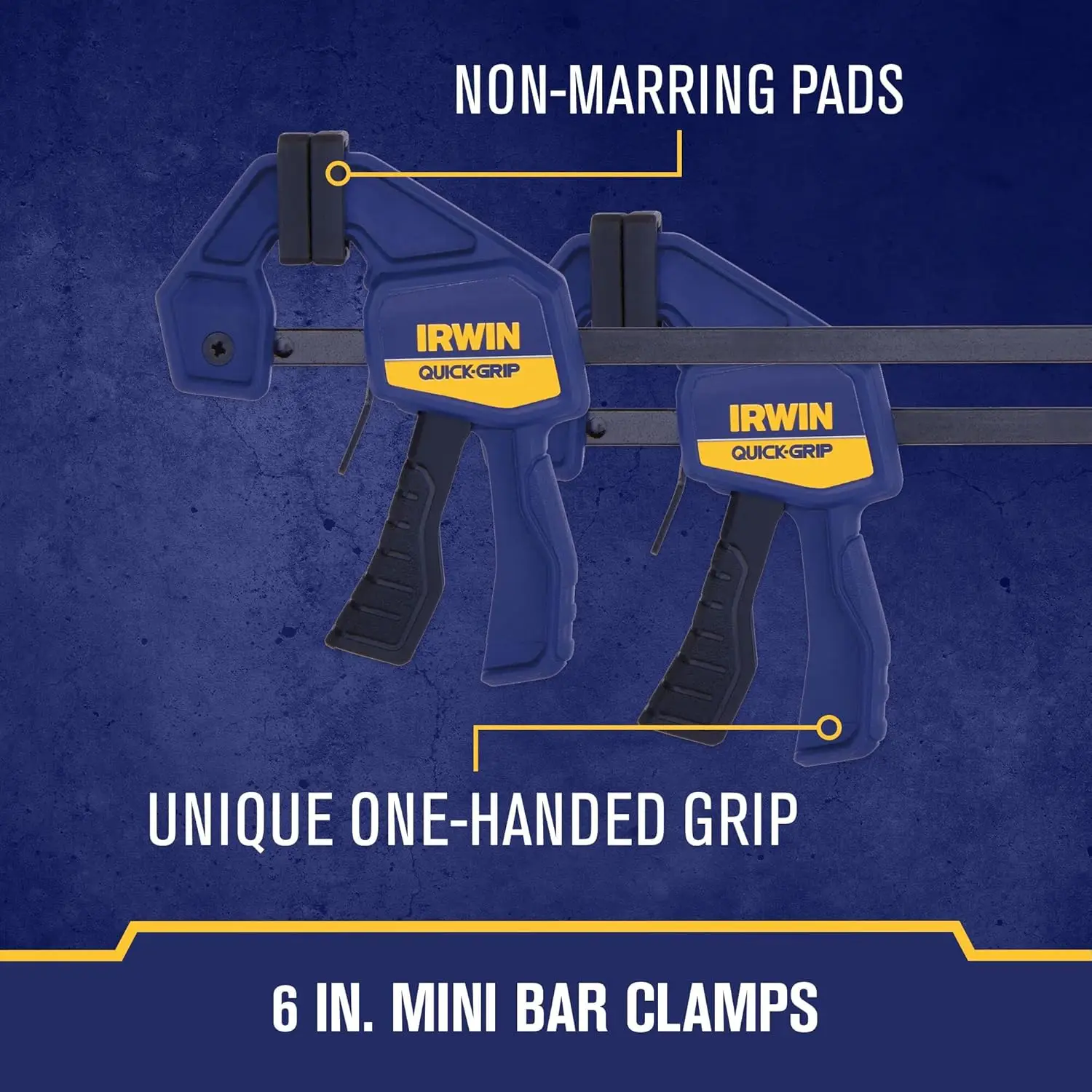 Pinces pour le travail du bois à dégagement rapide de 6 pouces, ensemble de 8 pièces pour les projets solides et durables