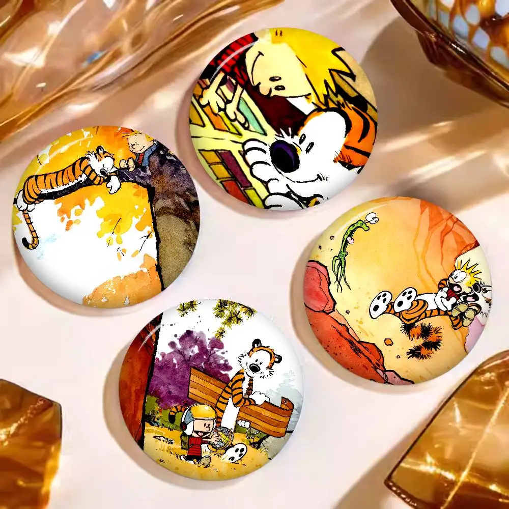 Andrews McMeel Publishing Creative Tinplate Soft Button Pins Animal Icon Brooch Lapel Backpack Badge Accessories Pin
