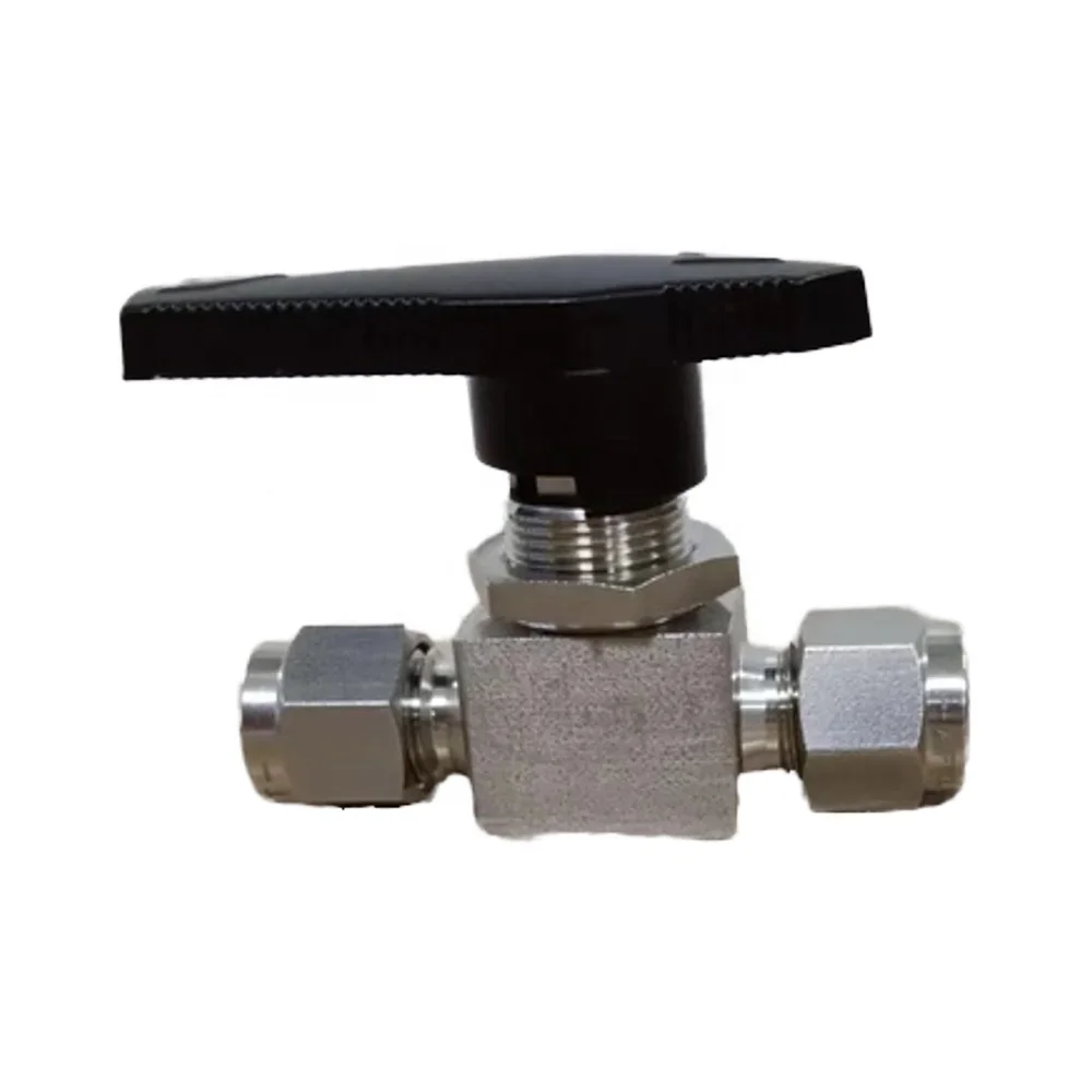 Stainless steel 316 small square ferrule 3000 psi  Instrumentation Ball Valves for water or acidic medium