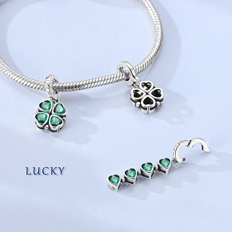 Bestseller 925 Sterling Silber Charms Perlen Anhänger Passend für Original Armband Halskette Charms DIY Damen Mode Schmuckherstellung – Detail 32